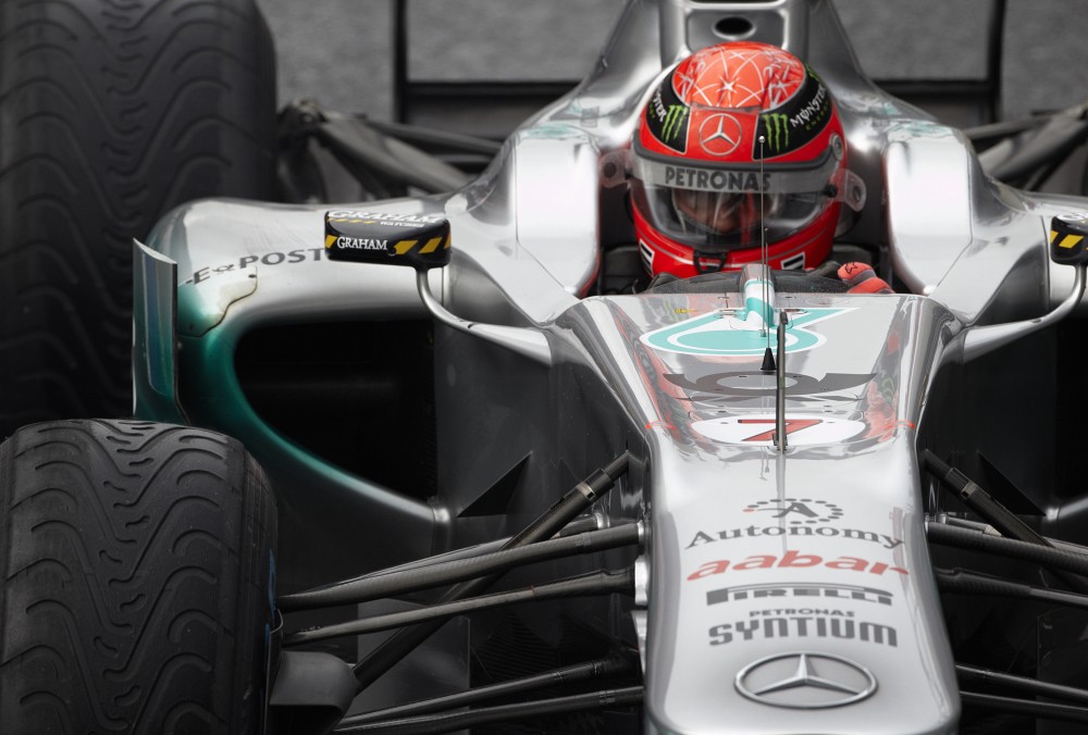 M. Schumacheris: 13-oji vieta nesuerzino