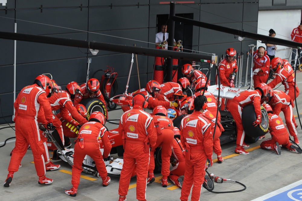 „Ferrari“: turime gerinti sustojimus boksuose