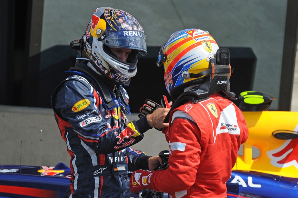 „Ferrari“: F. Alonso priimtų S. Vettelį