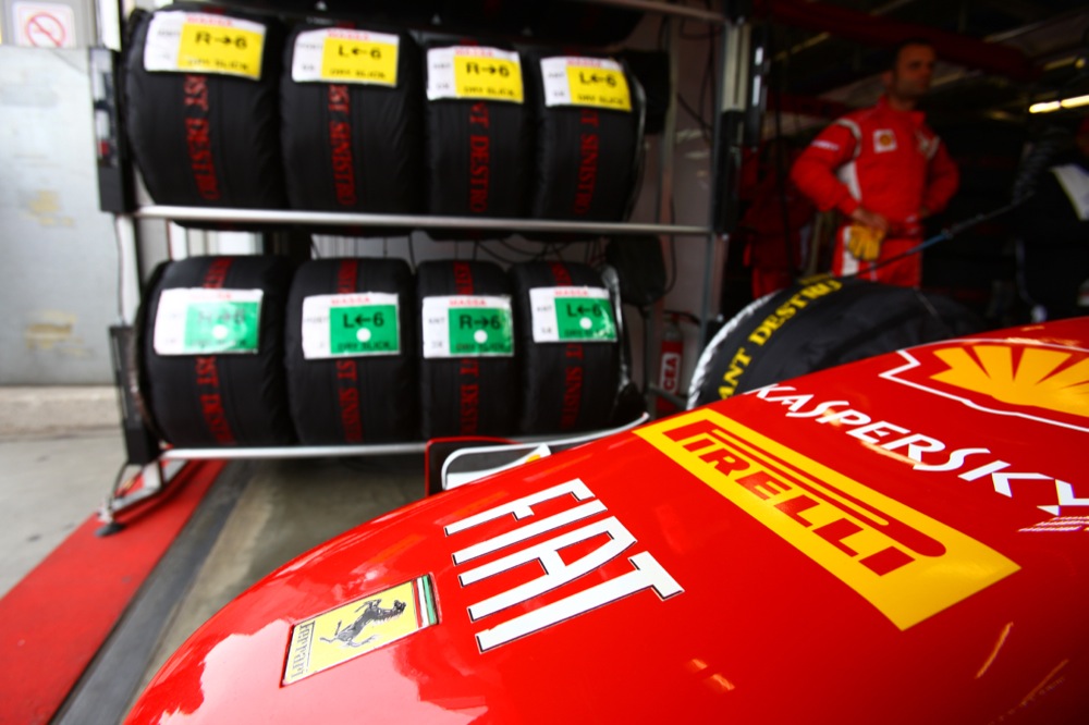 „Pirelli“: „Ferrari“ pirmenybės neteikiame