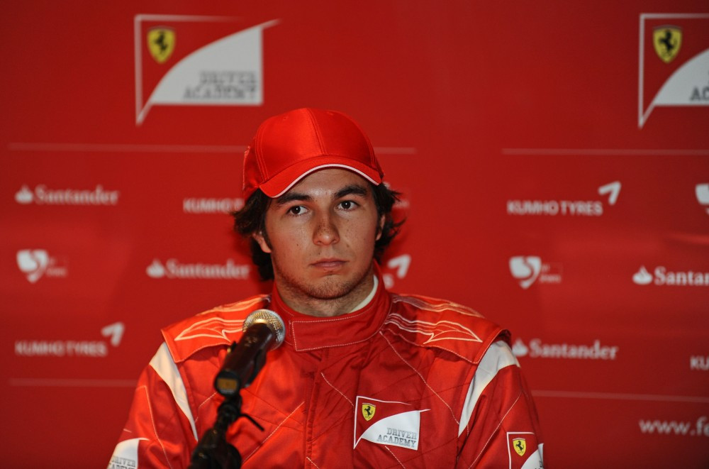 S. Perezas ir J. Bianchi išbandė „Ferrari“ techniką