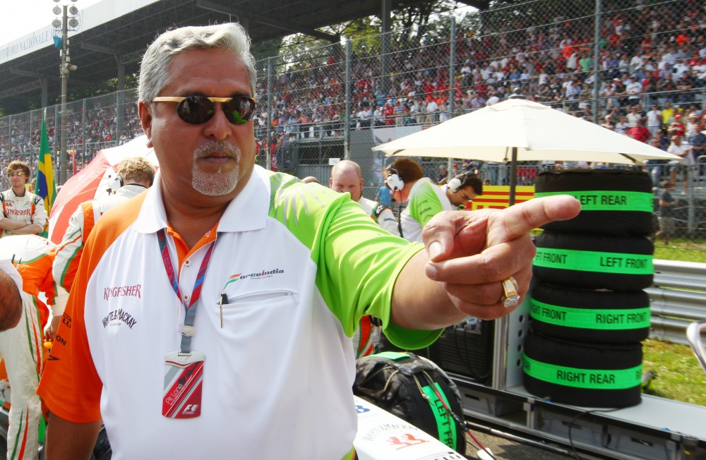 V. Mallya: „Force India“ gali pavyti „Williams“