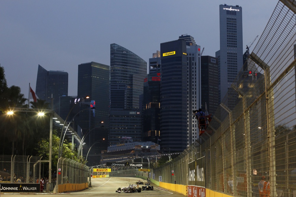 Singapūro GP: lenktynės (tiesiogiai)