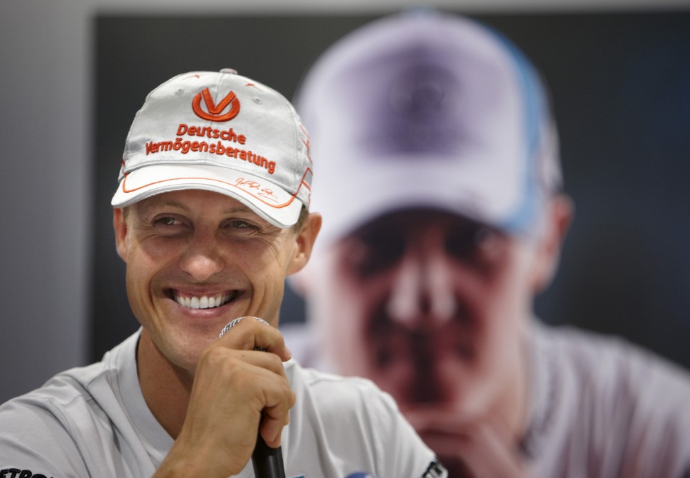 M. Schumacheris patenkintas pasirodymu Suzukoje