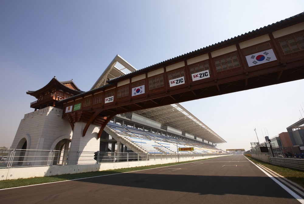 Korėjos GP: starto rikiuotė