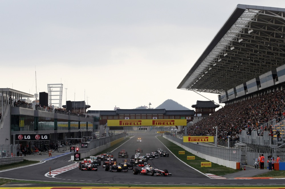 Korėjos GP: važiavimų tvarkaraštis