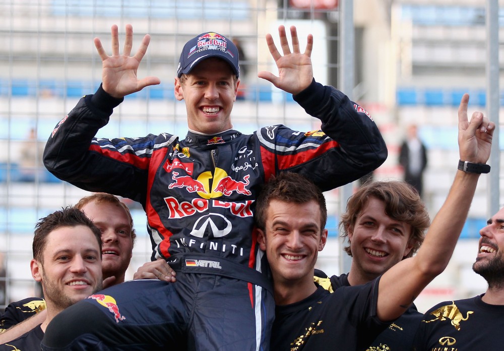 Lietuvos F-1 fanai metų lenktynininku išrinko S. Vettelį