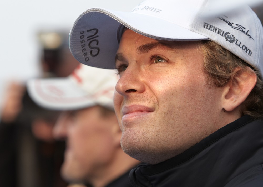 N. Rosbergas: bolido bandymai prasidėjo gerai