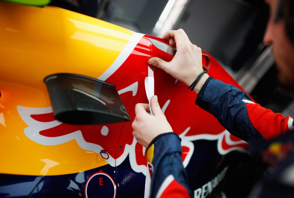 „Red Bull“: bolido kūrimas praėjo fantastiškai gerai