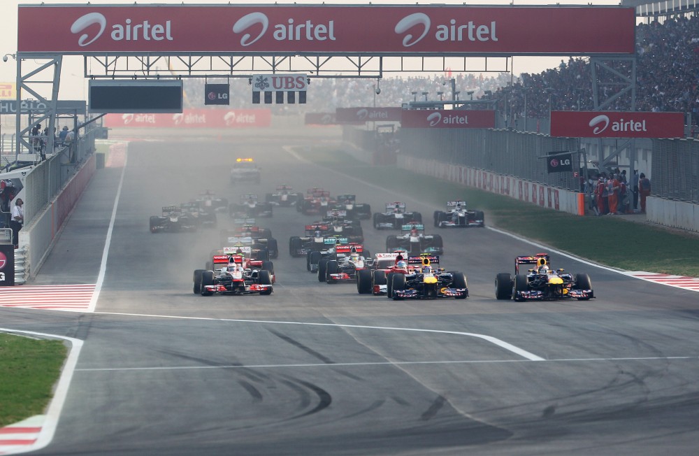 Indijos GP: lenktynės (tiesiogiai)