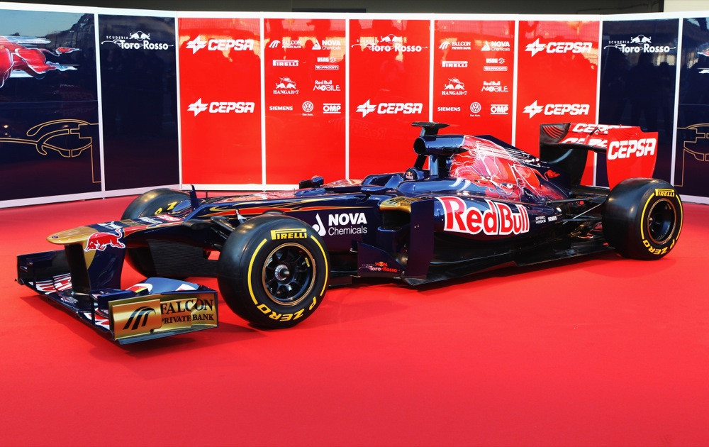Pasaulį išvydo „Toro Rosso STR7“