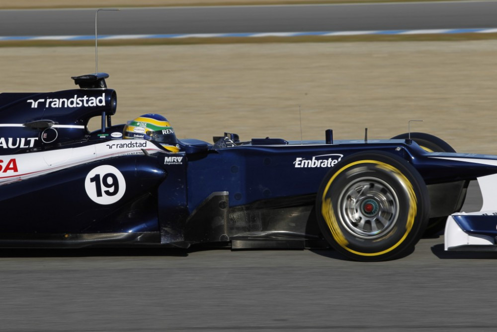 B. Senna: „Williams“ – vidutiniokų tarpe