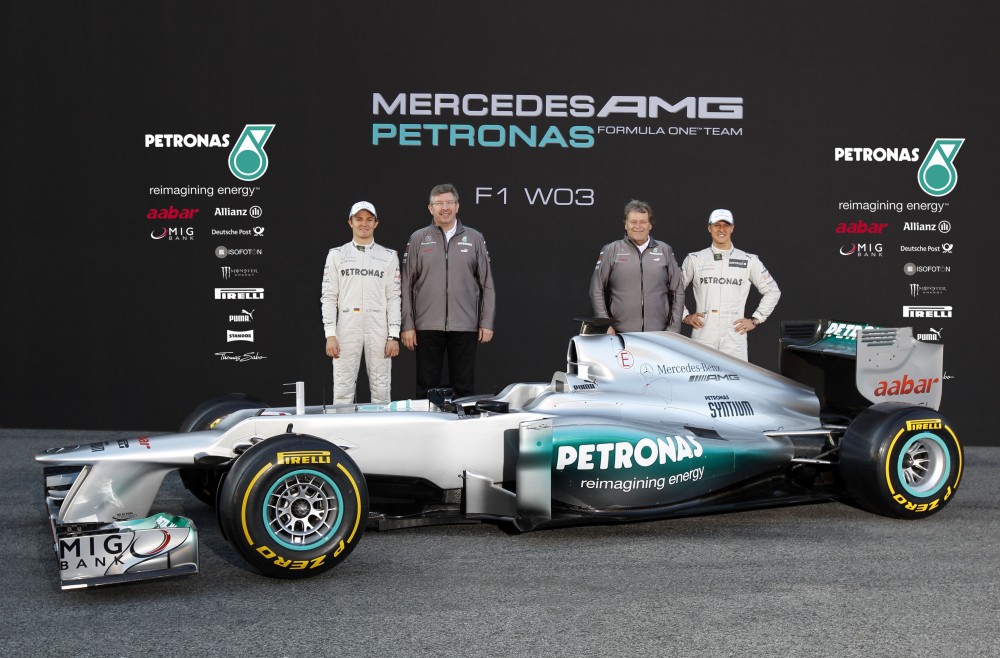 Oficialiai pristatytas naujasis „Mercedes W03“
