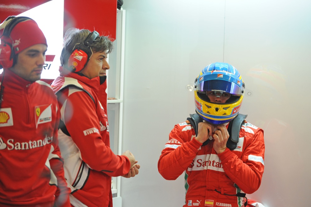 F. Alonso: turim likti ramūs ir išlaikyti blaivų protą