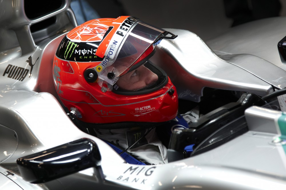 M. Schumacheris: dėl pirmosios vietos nekovosime