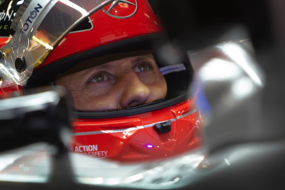 M. Schumacheris: apmaudu pelnius tik tašką