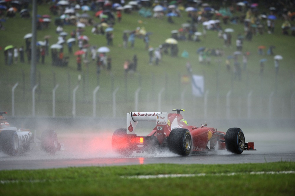 „Ferrari“: sausoje trasoje nebūtume laimėję