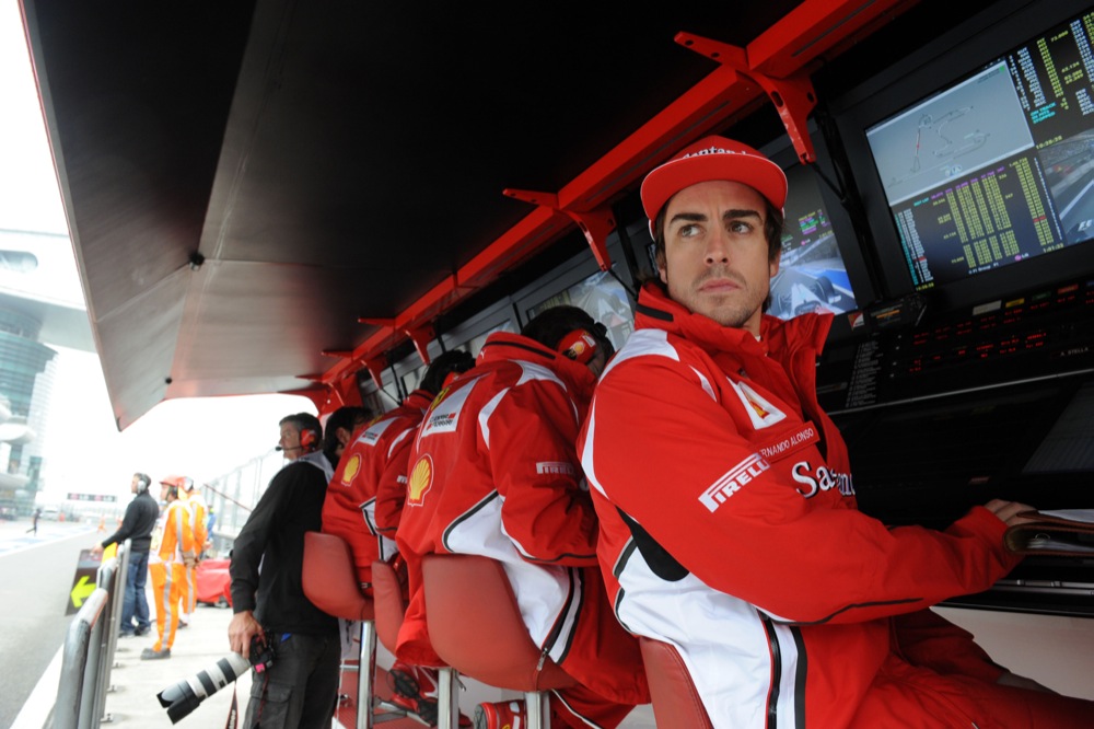 F. Alonso: „Ferrari“ – beveik tobula komanda