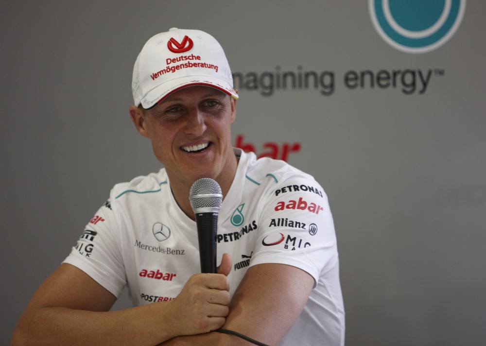 M. Schumacheris: Barselona bus neparanki „Mercedes“