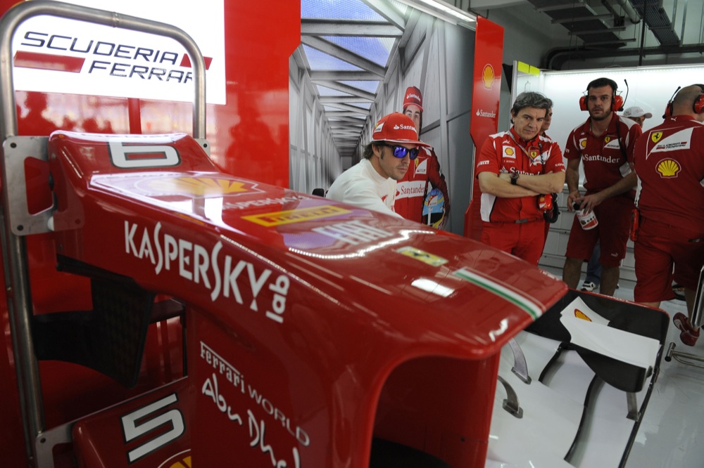 „Ferrari“ pašalino „Kaspersky“ logotipus