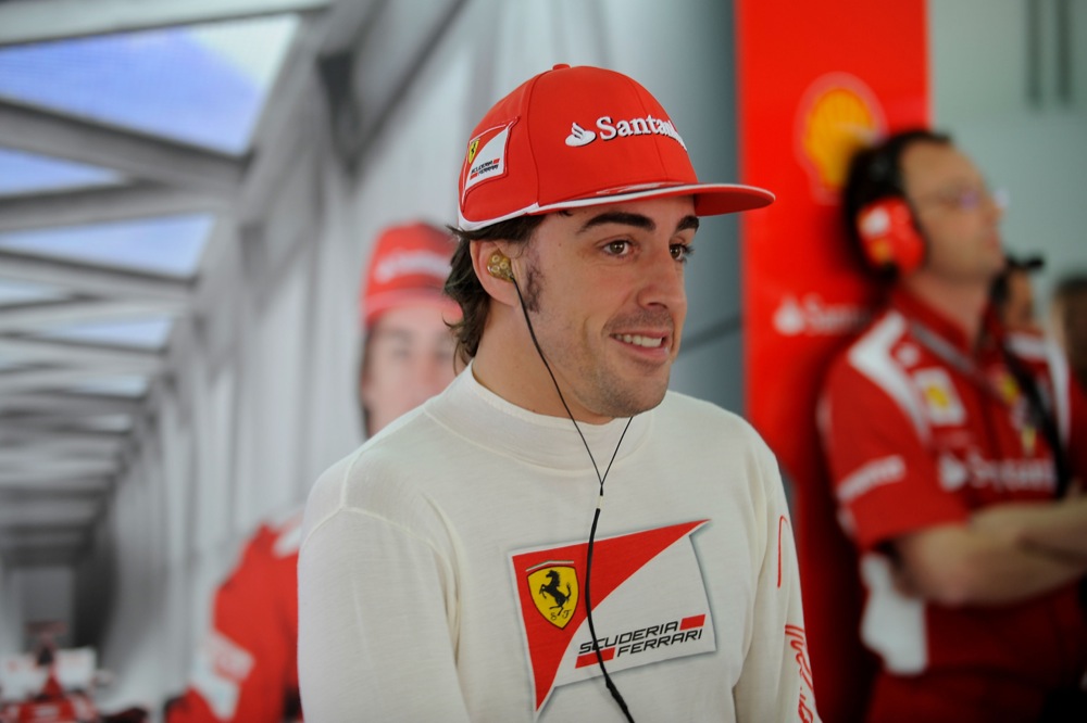 F. Alonso: „Ferrari“ dar trūksta gryno greičio