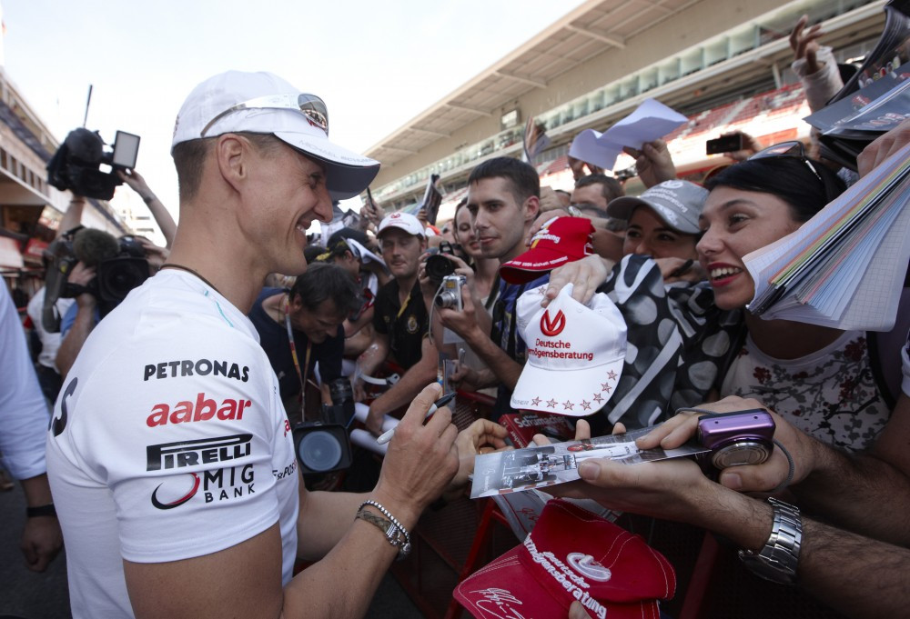 M. Schumacheris: „Mercedes“ Monake bus geros formos