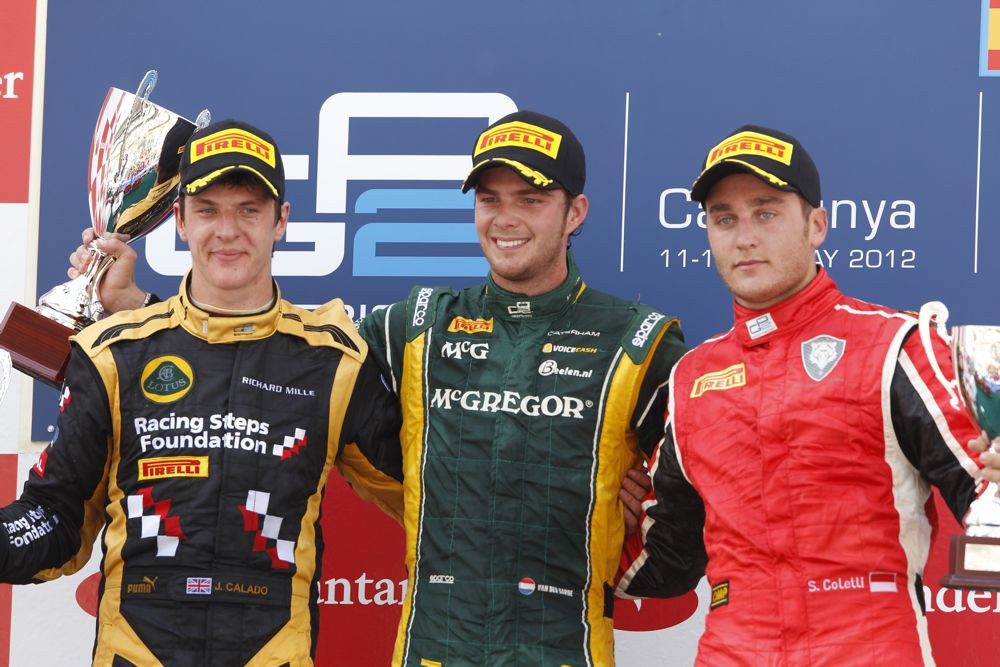 GP2. Barselonoje - G. van der Garde triumfas