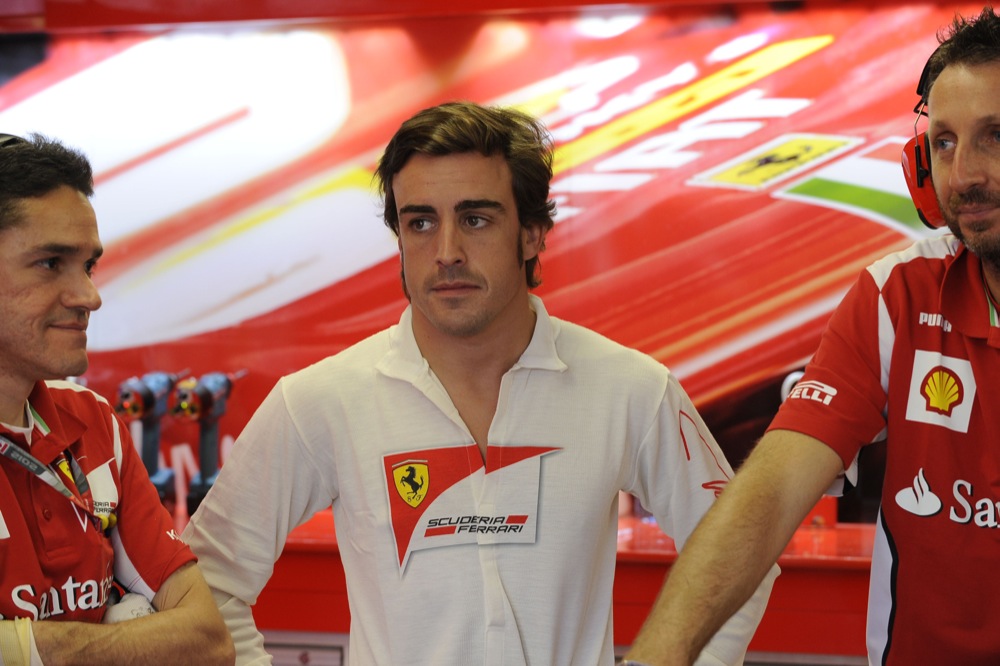 F. Alonso: pralaimėjome ne dėl taktikos, o dėl padangų dilimo