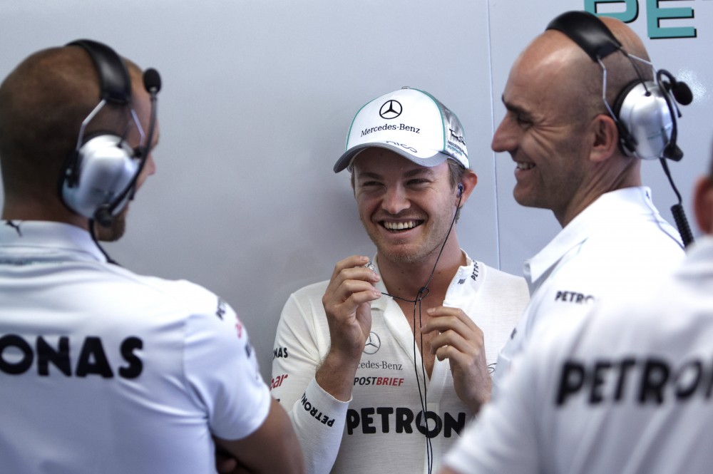 N. Rosbergas: pagaliau viskas veikė puikiai