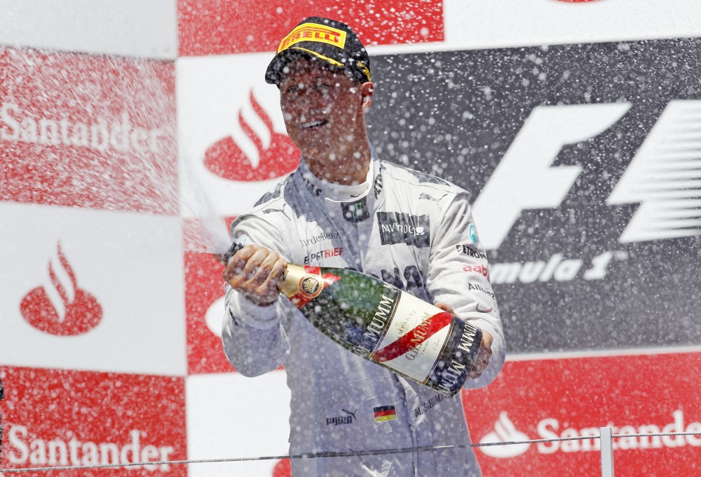 „Mercedes“: M. Schumacheris ant pakylos lips dar ne kartą