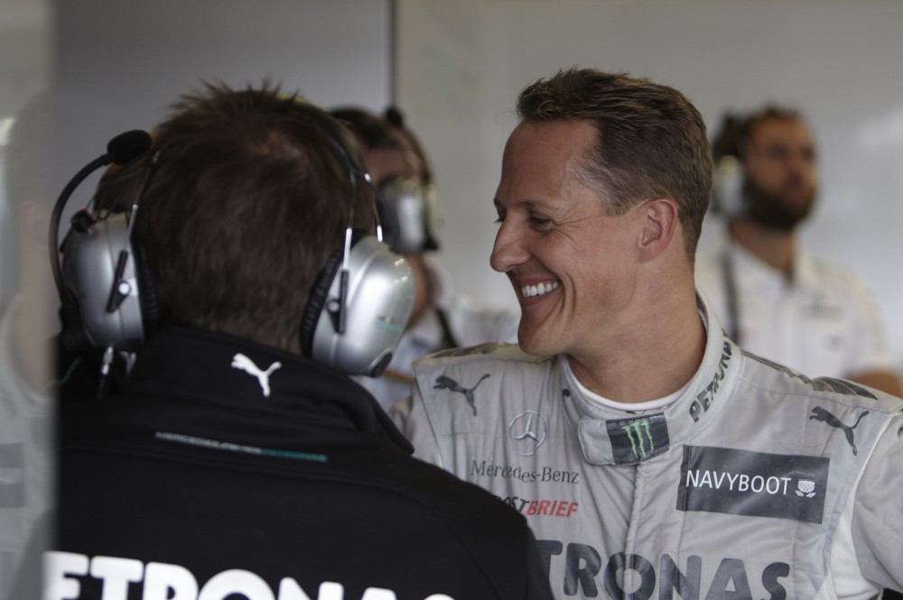 M. Schumacheris: per lietų būtų sekęsi geriau