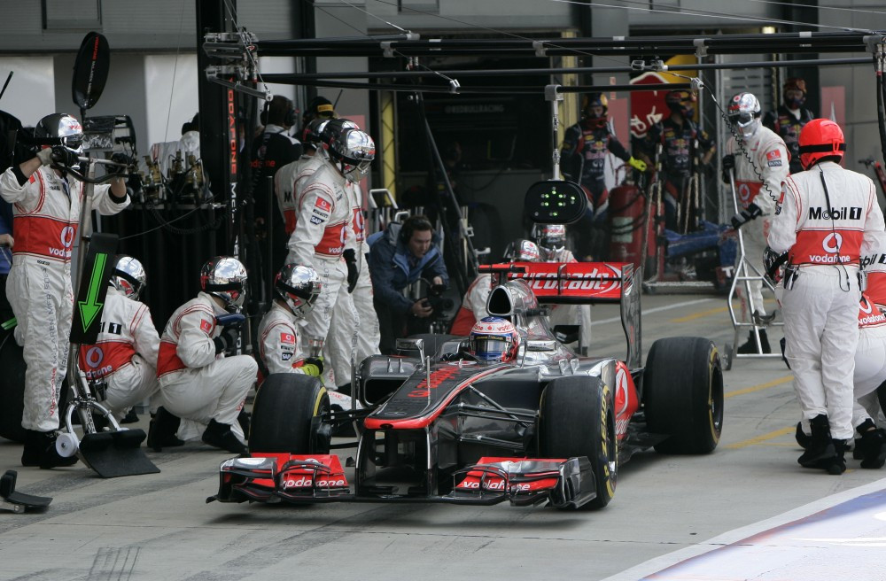 Vokietijos GP: sustojimai boksuose