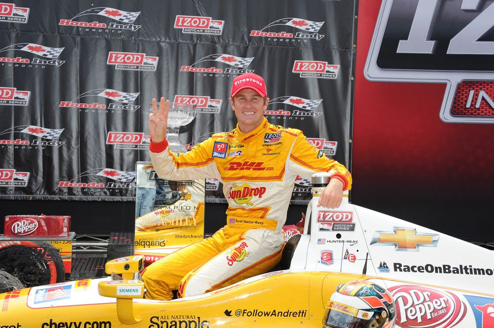IndyCar. Toronte dar viena R. Hunterio-Reay‘aus pergalė