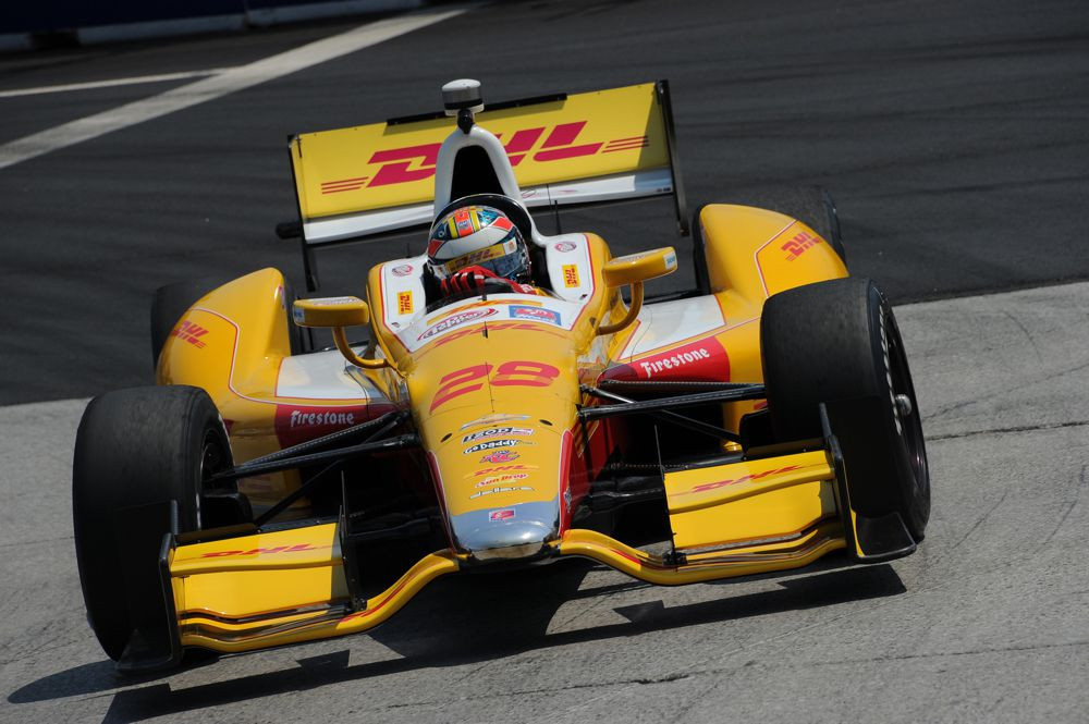 IndyCar. Edmontone greičiausias R. Hunteris-Reay‘us