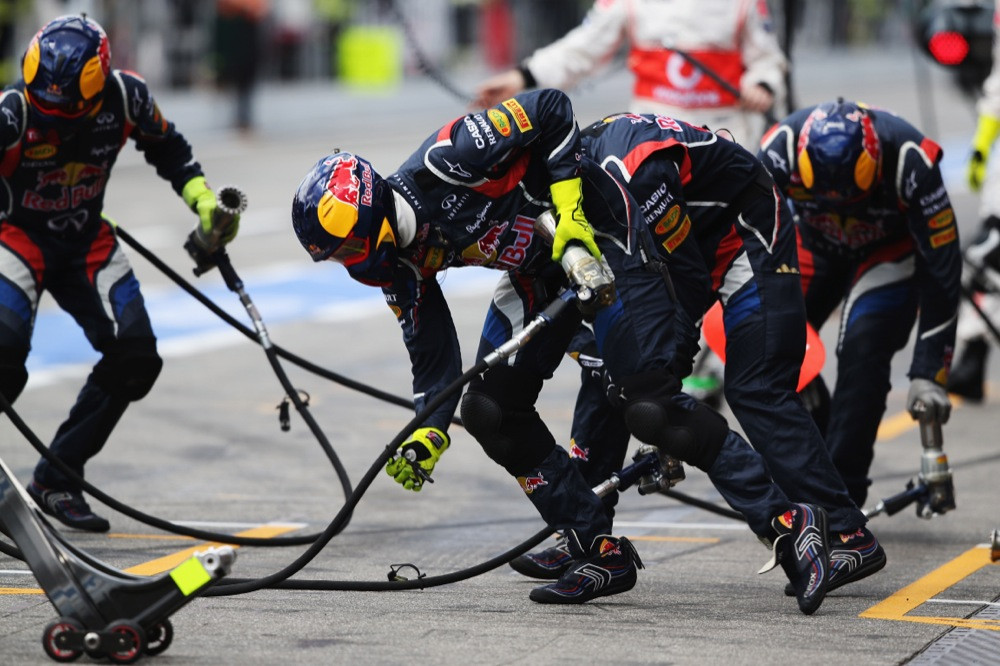 Vengrijos GP: sustojimai boksuose