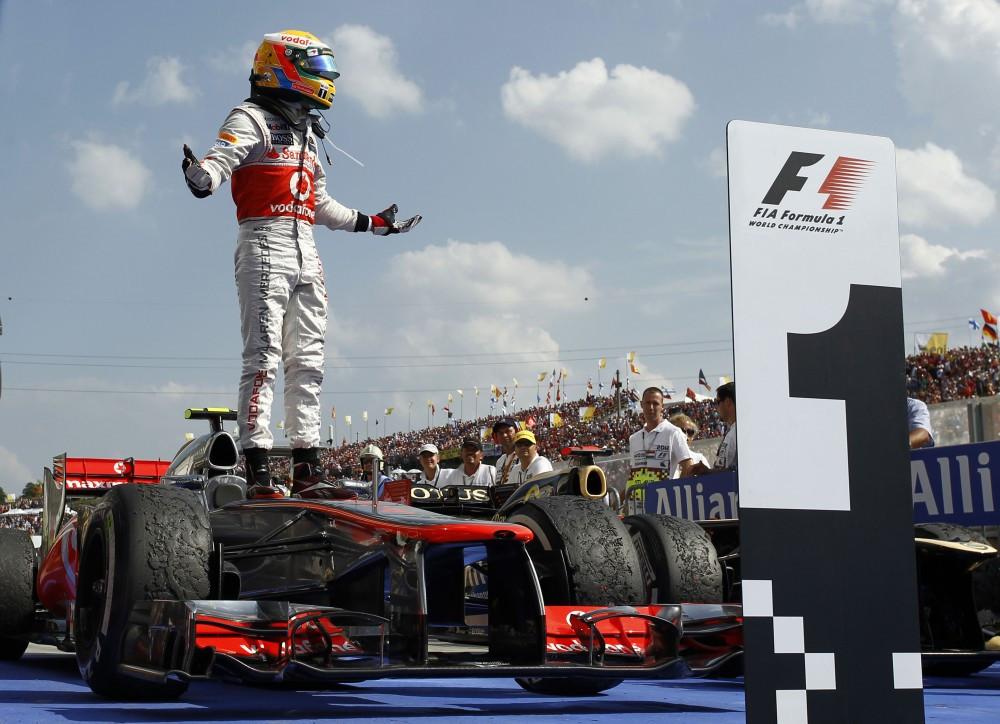 Vengrijos GP: lenktynės