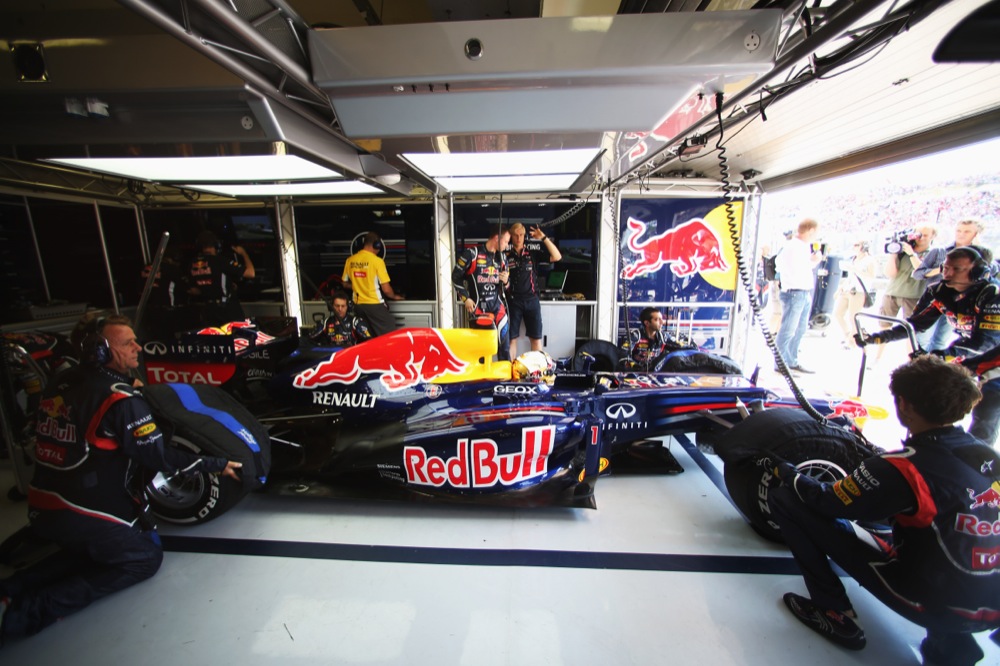 „Red Bull“ pilotai lėti, bet patenkinti