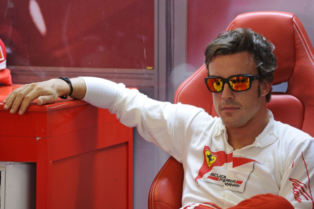 F. Alonso: „Ferrari“ galbūt geriau lietus