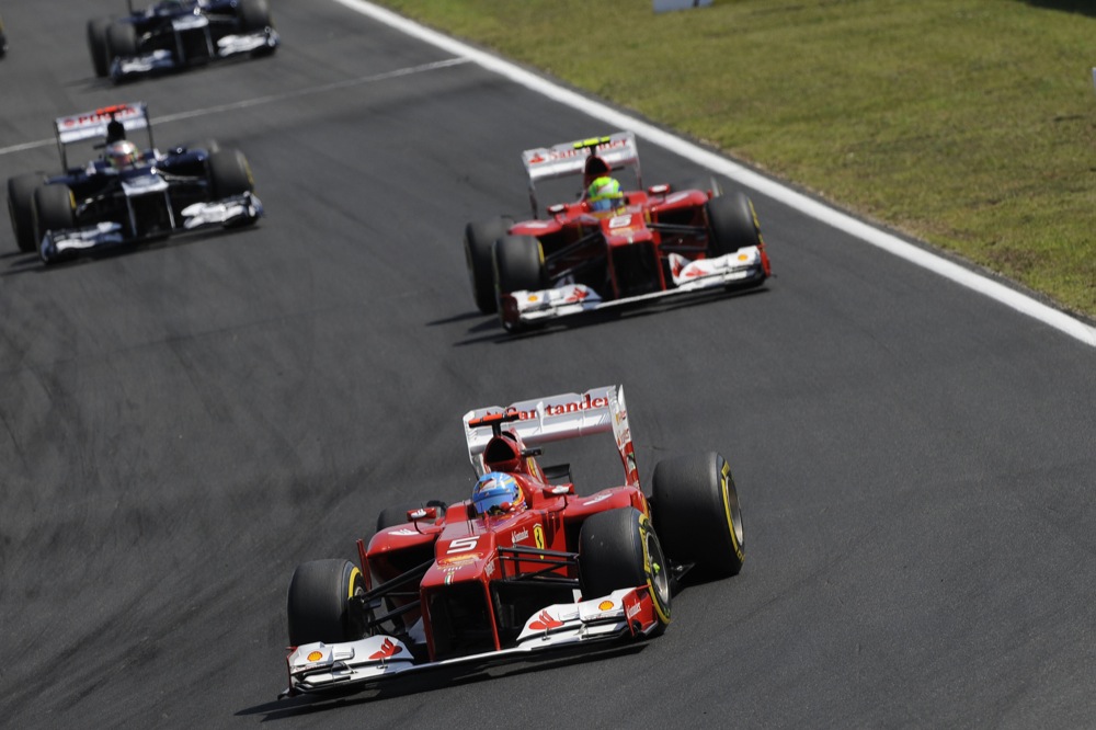 „Ferrari“: mums padėjo palankios oro sąlygos