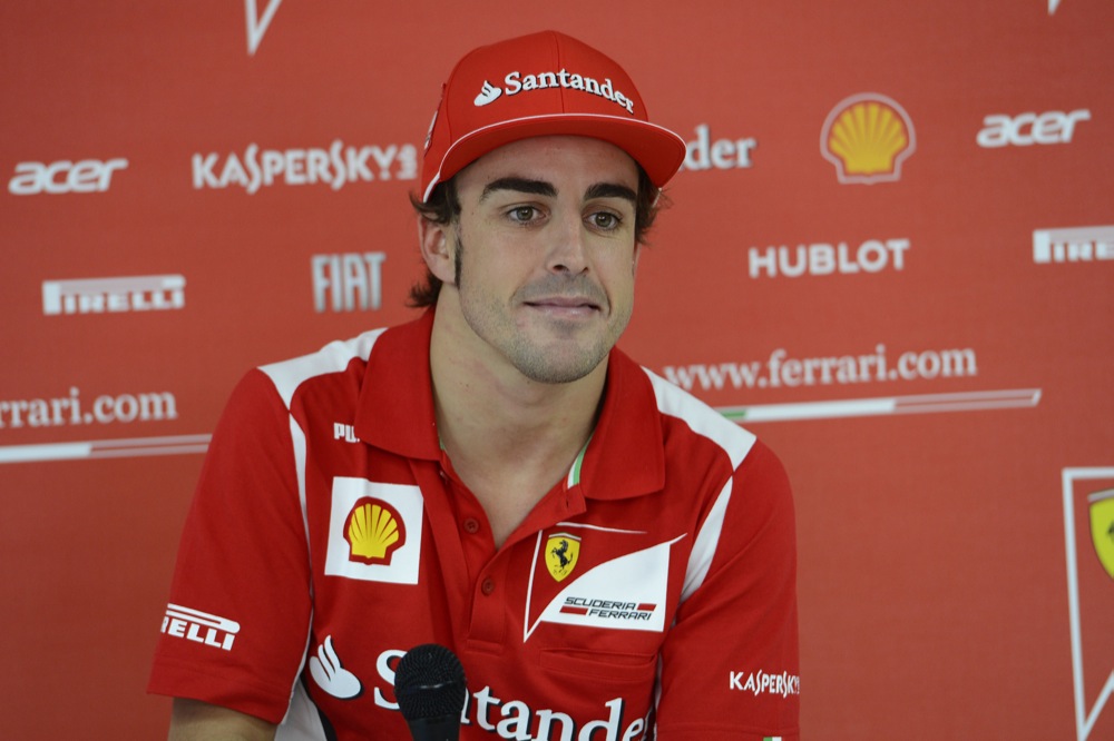 F. Alonso favoritais laiko „Red Bull“