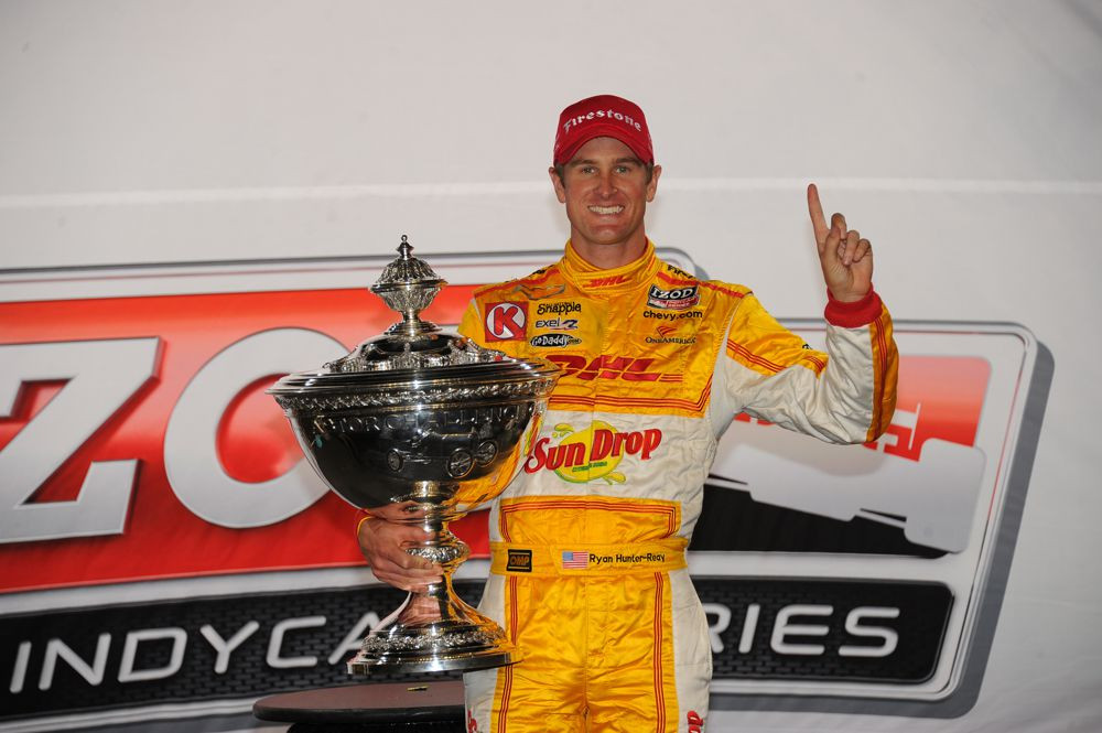 IndyCar. Fontanoje čempionu tapo R. Hunteris-Reay‘us