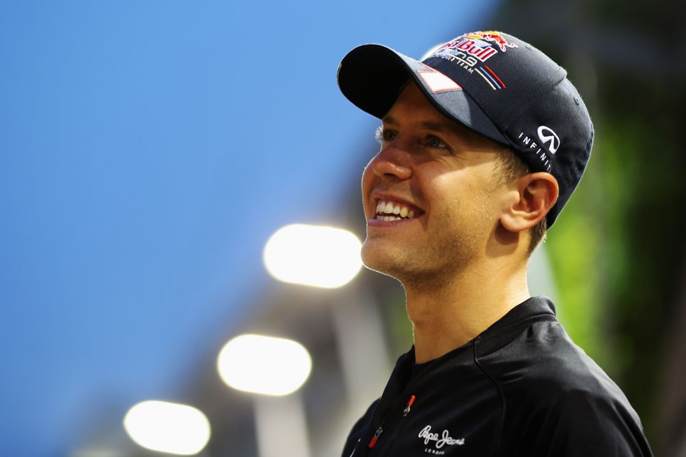 S. Vettelis labai patenkintas „pole“ pozicija