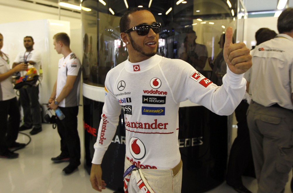 „McLaren“: pasiilgsime L. Hamiltono