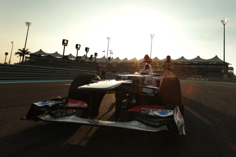 Naujasis „Sauber“ bolidas įveikė visus avarijos testus