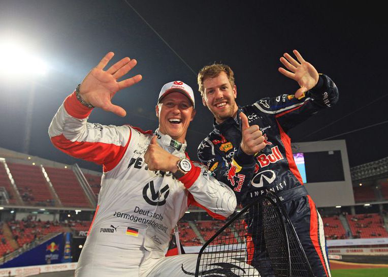 S. Vettelis: M. Schumacherio persvara prieš varžovus buvo didesnė