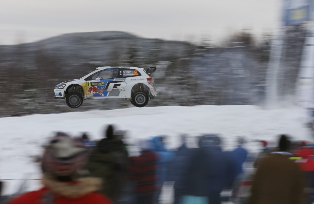 WRC: S. Ogier toliau pirmauja Švedijos ralyje