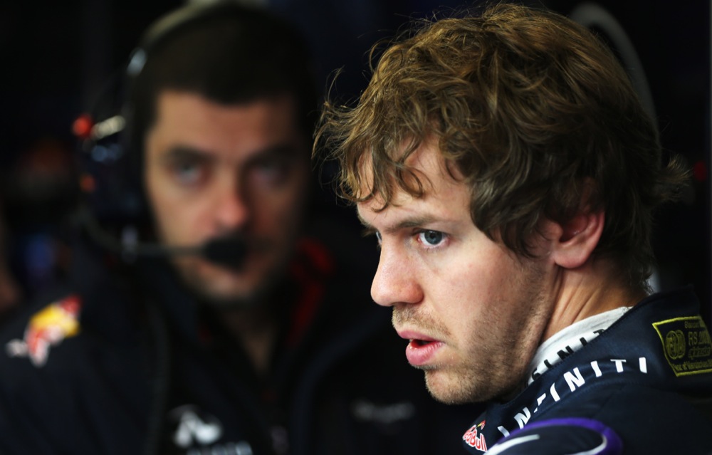 S. Vettelis nusivylęs darbu paskutinėmis bandymų dienomis