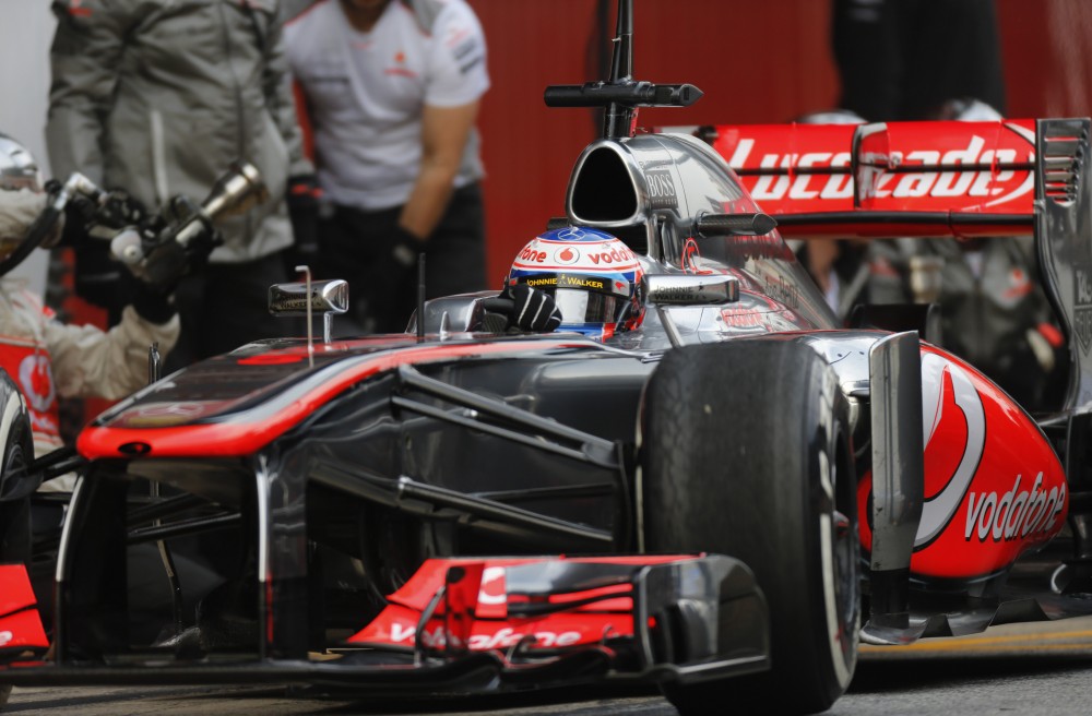 J. Buttonas: tokiu bolidu „McLaren“ nelaimės nei karto