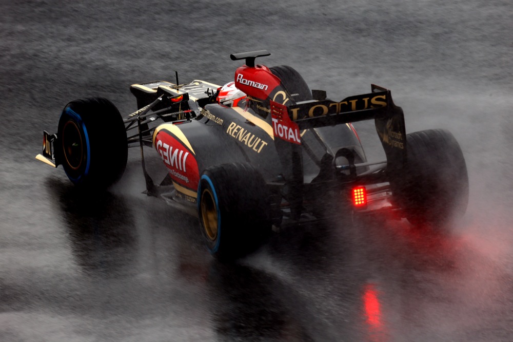 Antrąją dieną Barselonoje greičiausias R. Grosjeanas