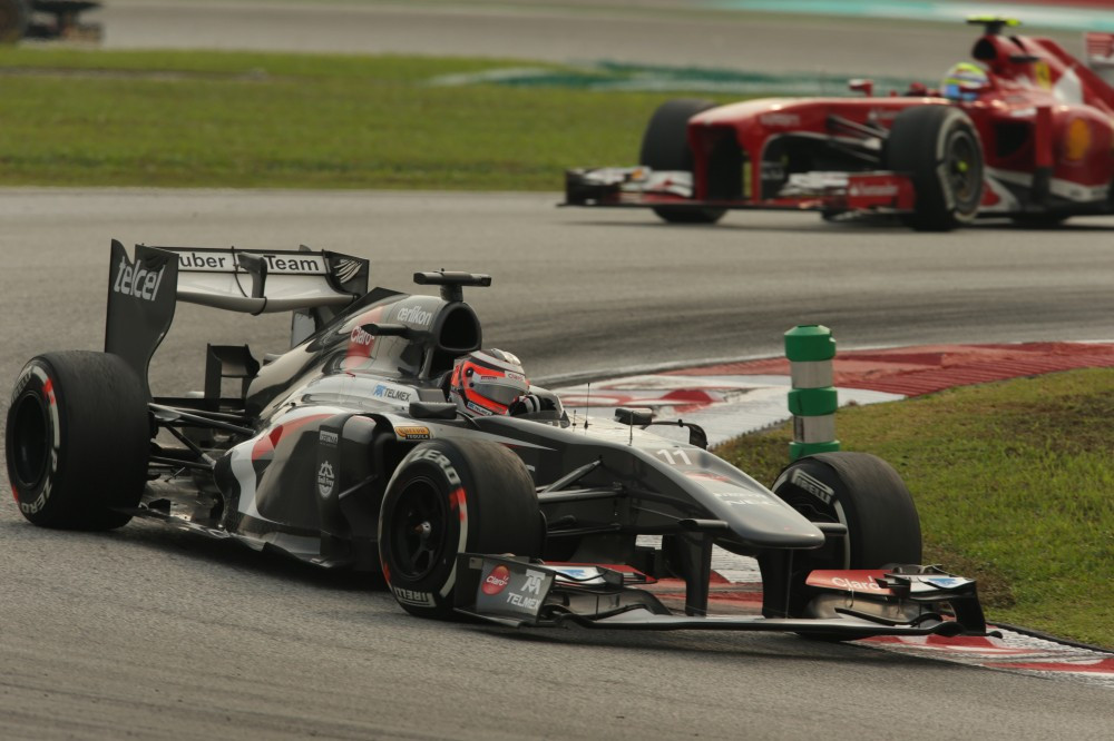 N. Hulkenbergas džiaugiasi pirmaisiais taškais „Sauber“